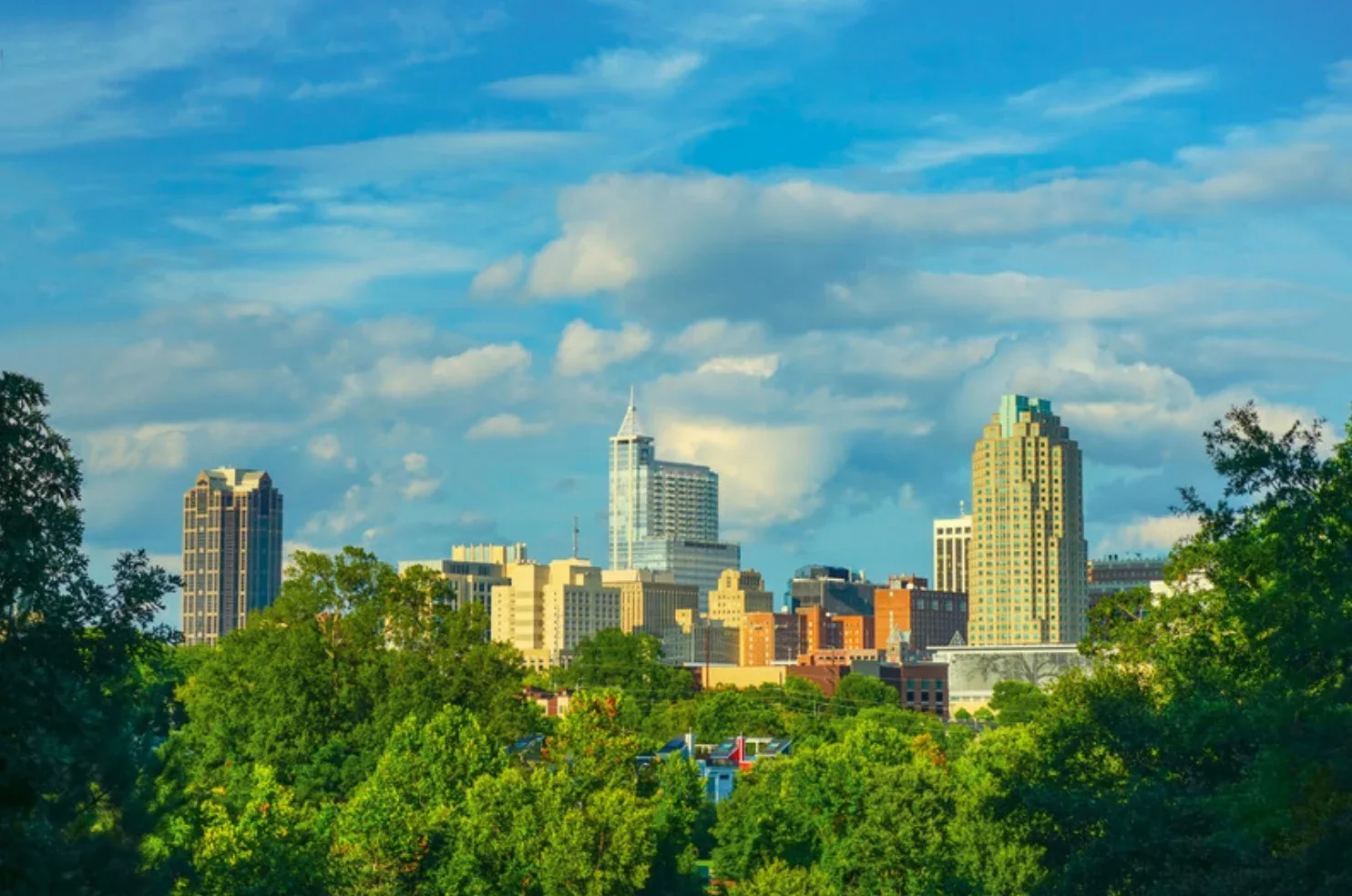 Raleigh, North Carolina cityscape